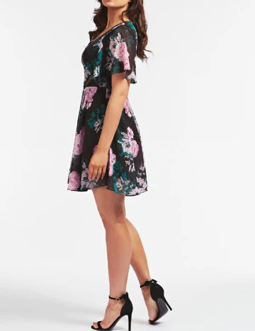 Rochie scurta Guess, negru
