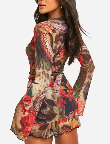 Top Boohoo, mix culori