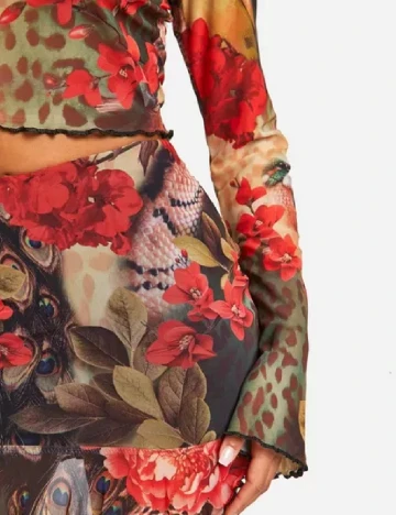 Top Boohoo, mix culori