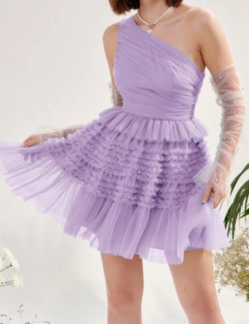 Rochie scurta SHEIN, mov