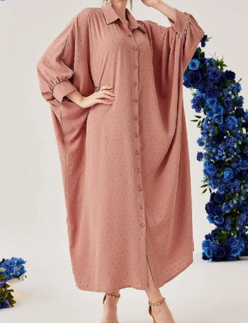 Rochie lunga SHEIN, roz Roz