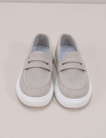 Mocasini Shein Kids, gri