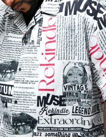 Camasa SHEIN Plus Size Men, mix culori