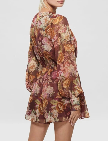 Salopeta Guess, floral Floral print