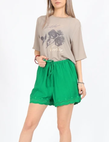 Pantaloni scurti Vero Moda, verde
