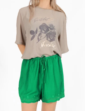 Pantaloni scurti Vero Moda, verde