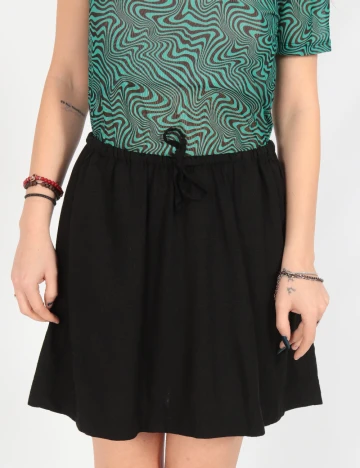 Fusta Jack&Jones, negru Negru
