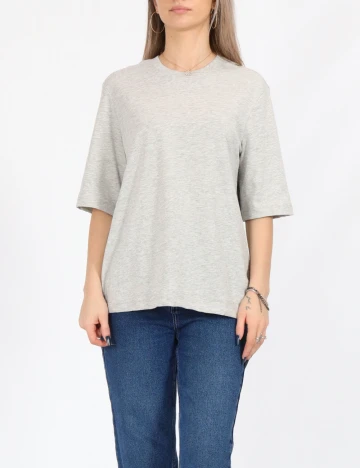 Tricou Only, gri Gri