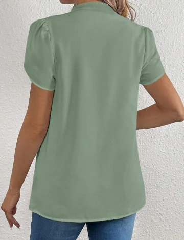 Bluza SHEIN Maternity, verde