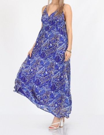 Rochie lunga Only, albastru