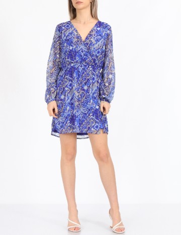 
						Rochie scurta Only, albastru
