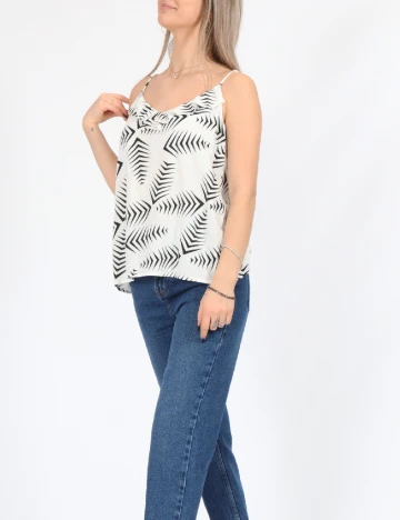 Maiou Vero Moda, alb Alb