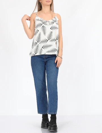 Maiou Vero Moda, alb Alb