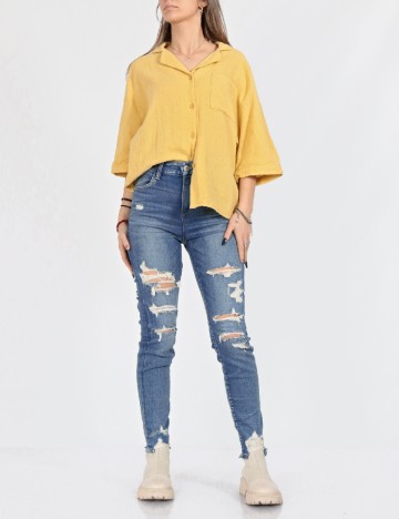 
						Blugi American Eagle, albastru