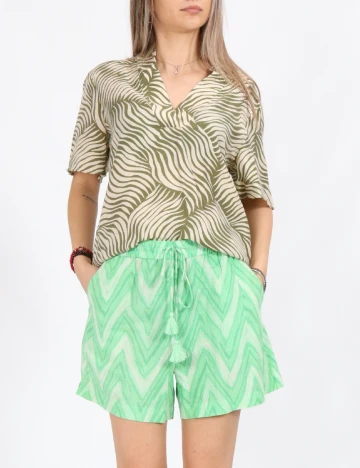 Bluza Object, verde Verde