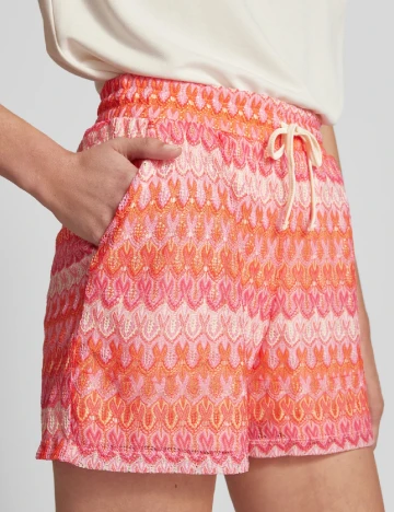 Pantaloni scurti Vero Moda, roz