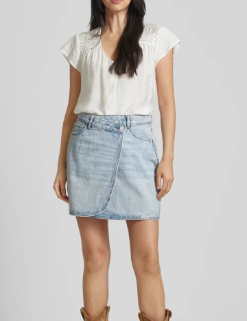 Bluza Vero Moda, alb Alb