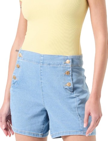 
						Pantaloni scurti Vero Moda, albastru