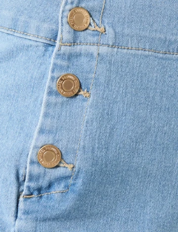 Pantaloni scurti Vero Moda, albastru