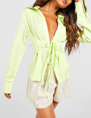 
						Camasa Boohoo, verde