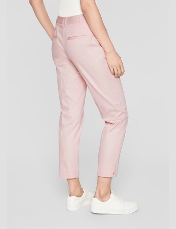 Pantaloni s.Oliver, roz, 34