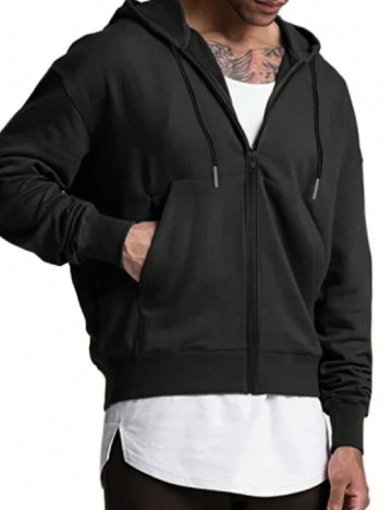 
						Hanorac SHEIN, negru