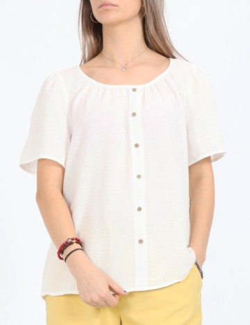 
						Bluza Vero Moda, alb