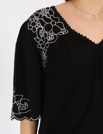 Bluza Vero Moda, negru