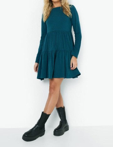 
						Rochie scurta Boohoo, albastru