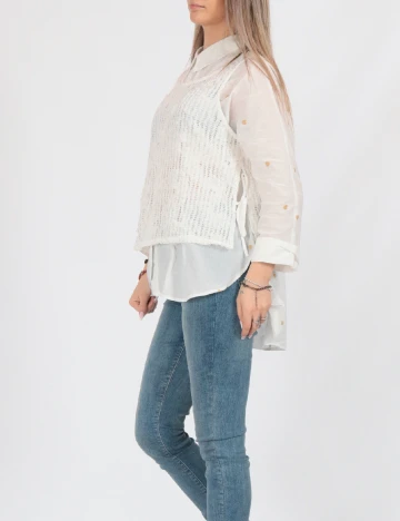 Maiou Vero Moda, alb