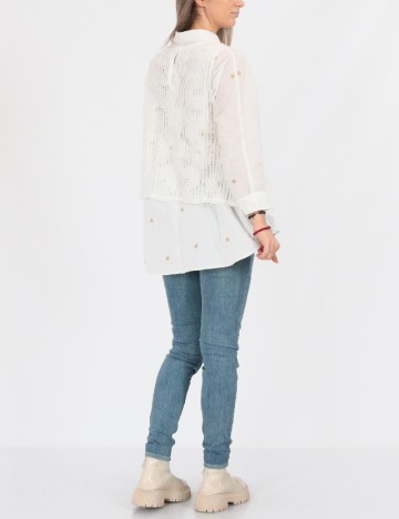 Maiou Vero Moda, alb