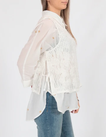 Maiou Vero Moda, alb