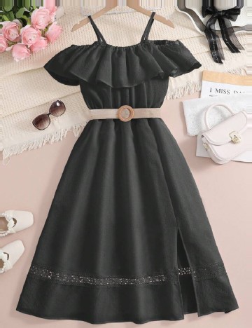 
						Rochie Shein Kids, negru