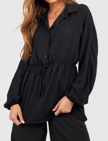 
						Camasa Boohoo, negru