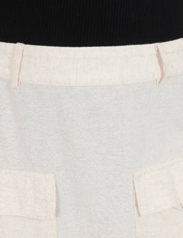 Fusta Vero Moda, crem