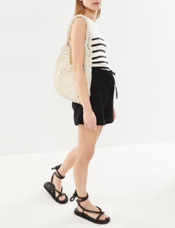 Pantaloni scurti Noisy May, negru