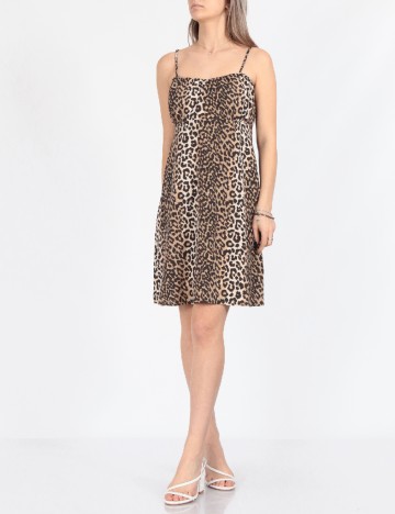 
						Rochie scurta Only, animal print