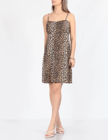 Rochie scurta Only, animal print