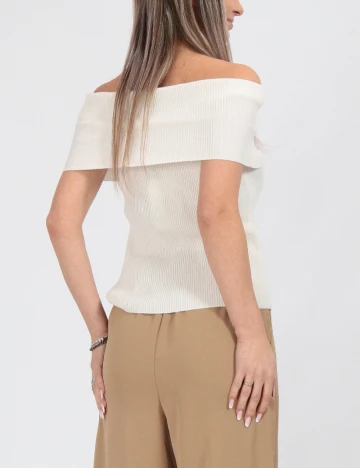 Bluza Only, alb