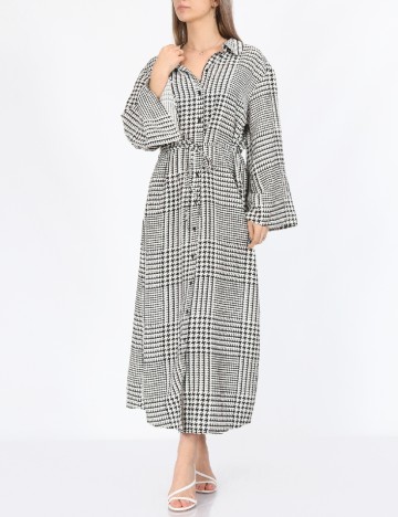 
						Rochie medie Jacqueline de Yong, alb/negru