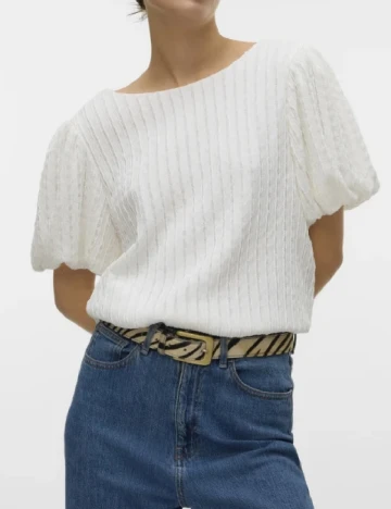 Bluza Vero Moda, alb