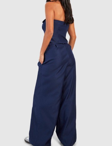 Top Boohoo, bleumarin