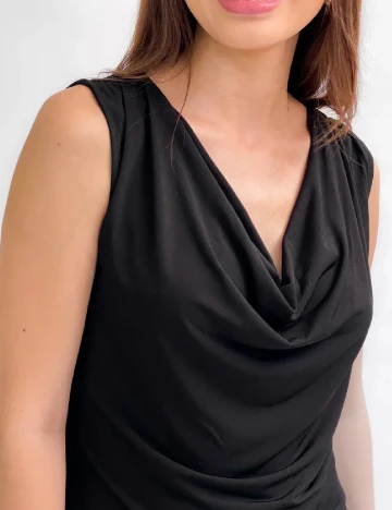 Rochie scurta Jacqueline de Yong, negru Negru
