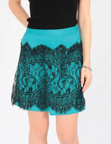 Fusta Vero Moda, albastru Albastru