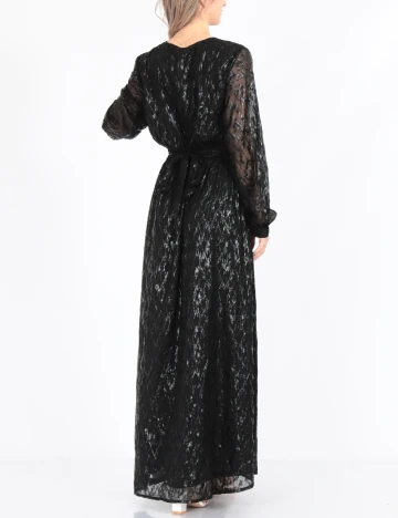 Rochie lunga Only, negru