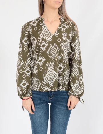 Bluza Jacqueline de Yong, verde