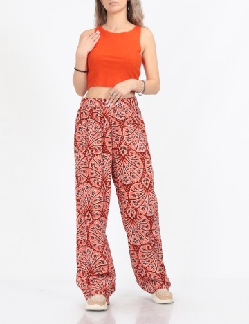 
						Pantaloni Pigalle, roz