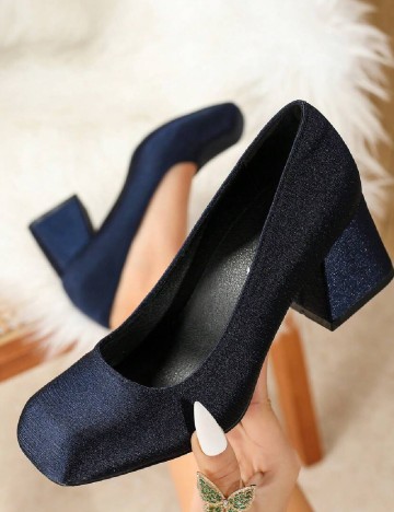 Pantofi SHEIN, bleumarin