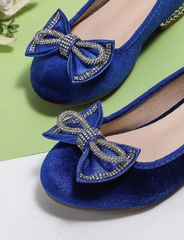 Balerini Shein Kids, albastru Albastru