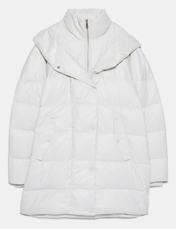 Geaca Zara, alb, XS